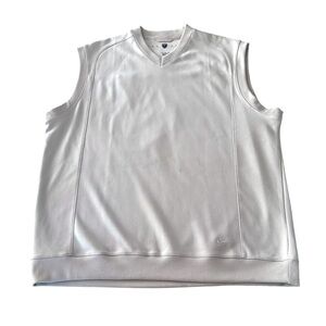 Nike Golf Men's Sweater Vest in Beige Size XL